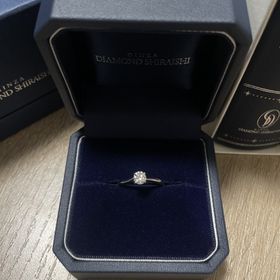 【銀座ダイヤモンドシライシの口コミ】 予めネットで見たところ候補は3つあり、実際に付けてみるとフォーチュンリ…