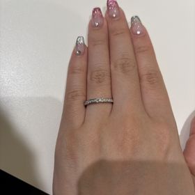 【エクセルコダイヤモンド(EXELCO DIAMOND)の口コミ】 ダイアモンドがしっかり輝いてて気に入りました！沢山迷いましたが日常使…