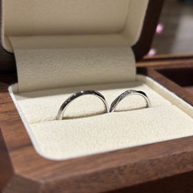 【TANZO.(鍛造指輪)の口コミ】 自分達で好きなデザインをオーダーできます。デザインが豊富で男性でもお…