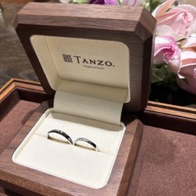 【TANZO.(鍛造指輪)の口コミ】 オーダーメイドで自分たちの特別な指輪を作りたかったので、TANZOを選びま…