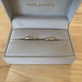 【mina.jewelry(ミナジュエリー)の口コミ】 指輪の形やサイズを決めた後にプレリングが届きます。普段の生活の中でそ…