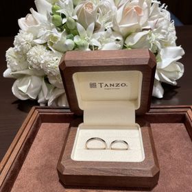 【TANZO.(鍛造指輪)の口コミ】 デザインを自分達で考えることができるので、世界に一つだけのオリジナル…