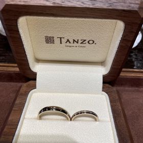 【TANZO.(鍛造指輪)の口コミ】 セミオーダー式で自分たちが満足できるデザインの指輪を作ることができま…