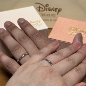 【ケイウノ ブライダル(K.UNO BRIDAL)の口コミ】 外側にダイヤはいらないけど、アクセントは欲しい！という方におすすめで…