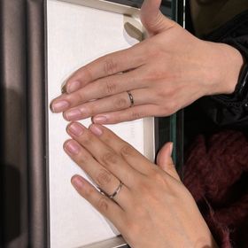 【アイプリモ(I-PRIMO)の口コミ】 指輪自体が軽量で着け心地がいい。また指輪のデザインが二つの指輪を合わ…
