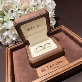 【TANZO.(鍛造指輪)の口コミ】 フルオーダーで結婚指輪を作成いただきました！

マット仕上げとダイヤ&ti…