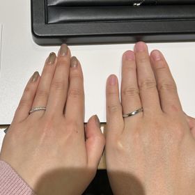 【ラザール ダイヤモンド(LAZARE DIAMOND)の口コミ】 僕は人とは違うデザイン性のあるものが希望でしたので、ウェーブがかかっ…