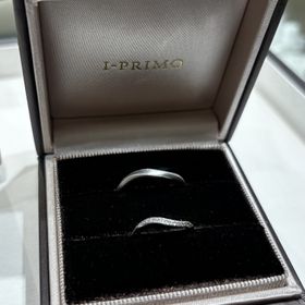 【アイプリモ(I-PRIMO)の口コミ】 たくさん散りばめられたダイヤです。キラキラしていて見る度に嬉しい気持…