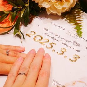 【ラザール ダイヤモンド(LAZARE DIAMOND)の口コミ】 リングは非常にすらっとしていた形で、指に非常にフィットし、付けている…