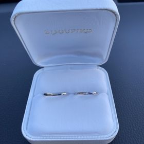 【BONDS(ボンズ)の口コミ】 お互いシンプルな指輪が欲しかったのでBONDSのpromiseのシンプルさが好き…