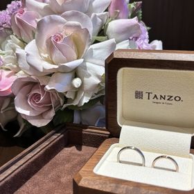 【TANZO.(鍛造指輪)の口コミ】 全てフルオーダーで作成しました。デザインは華やかで品のある和紙柄をあ…