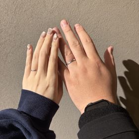 【鎌倉彫金工房の口コミ】 デザインから素材まで幅広く細かく選べて、自分で好きなデザインにできる…