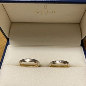 【GALA JEWELRY(ガラジュエリー)の口コミ】 シンプルな感じだけど、前に着けていたもよりアップグレードしたデザイン…