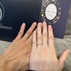 【銀座ダイヤモンドシライシの口コミ】 どのブランドの指輪より着け心地がなめらかでした。2人とも毎日つけ外しす…