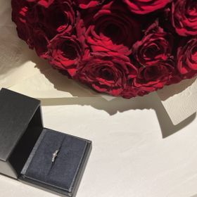 【ラザール ダイヤモンド(LAZARE DIAMOND)の口コミ】 指輪の種類はドリルトン。もともと普段使いもしたかったので、ゴージャス…