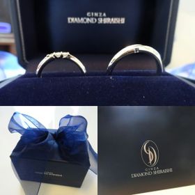 【銀座ダイヤモンドシライシの口コミ】 店員さんが親切にアドバイスをくれました！いろいろ見てたくさんの指輪を…