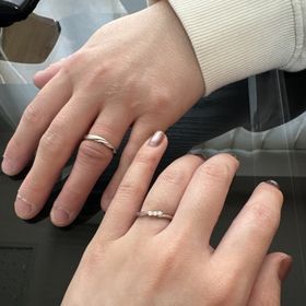 【エクセルコダイヤモンド(EXELCO DIAMOND)の口コミ】 指の生え方が欧米人よりではなく、日本人寄りで、右上がりになっているた…