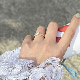 【ECRIN(エクラン)】の口コミ 指輪の価格帯が比較的リーズナブルなのに、高見えかつ他と被らないエレガン...