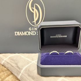 【銀座ダイヤモンドシライシの口コミ】 ダイヤモンドシライシで購入した指輪は、シンプルなデザインでどんなシー…