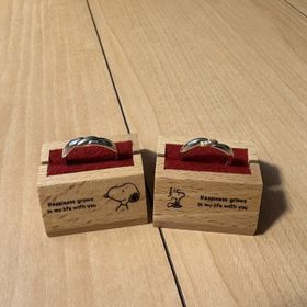 【with Happiness..】の口コミ デザインがスヌーピーとウッドストックがハグしているイメージで可愛らしい...