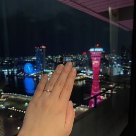 【銀座ダイヤモンドシライシの口コミ】 シンプルなデザインが主役のダイヤモンドを引き立てていてなおかつ日常使…