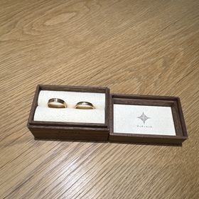 【BIJOUPIKO(ビジュピコ)の口コミ】 私は太めのリングが欲しかったので、旦那も合わせてもらいました。シンプ…