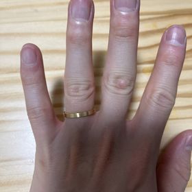 【エクセルコダイヤモンド(EXELCO DIAMOND)の口コミ】 すごくシンプルに見えますが、艶あり面と艶なし面があります。
艶ありは柔…