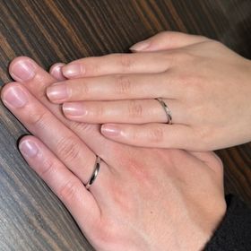 【AMATSU(アマツ)の口コミ】 様々なブランドの指輪を見たが、2人でここまで衝動的に「これがいい！」と…