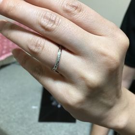 【JEWELRY  KAMATA(ジュエリーかまた)の口コミ】 妻がデザインを気に入ったから
普段から身につける形のリングなので、主張…