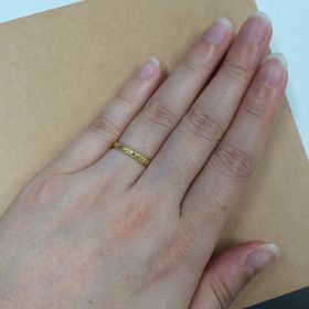 【RUST made in england】の口コミ 三種類のデザインの中から今着用している指輪を選んだ決めては、将来のこと...