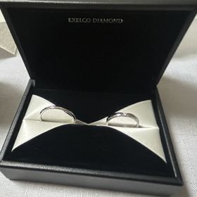 【エクセルコダイヤモンド(EXELCO DIAMOND)の口コミ】 元々婚約指輪をこちらのブランドに決めた為結婚指輪も同じブランドにしよ…