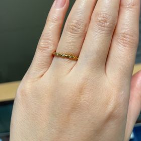 【Disney Princess Collections(ディズニープリンセスコレクション)の口コミ】 ディズニーが好きなわたしにぴったりの指輪でした。三つ編みをしているよ…