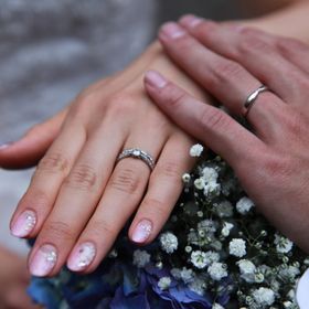 【ティファニー(Tiffany & Co.)の口コミ】 エンゲージリングと、マリッジリングをセットでつけていられるものがよい…