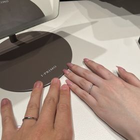 【アイプリモ(I-PRIMO)の口コミ】 シンプルで着け心地が良く、日常使いしやすい。ペアリングかつ、双方の希…