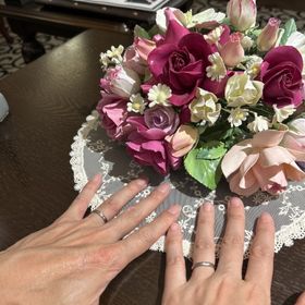 【TANZO.(鍛造指輪)の口コミ】 シンプルで落ち着きのある感じが良いなぁと思っていました。でもデザイン…