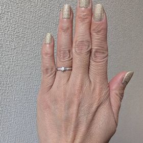 【アイプリモ(I-PRIMO)の口コミ】 ダイヤはハートアンドキューピッドパターンで0.2カラット以下ですが、色、…