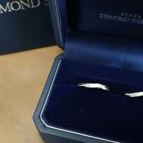 【銀座ダイヤモンドシライシの口コミ】 つけ心地がよく、素材も丈夫なので、普段もずっと着けていられる指輪にぴ…