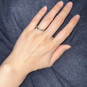 【アイプリモ(I-PRIMO)の口コミ】 普段、アクセサリーを常時着用しない夫が決めた指輪と同じものを購入・装…