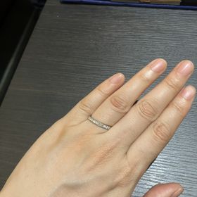 【GRUNBERGER JEWELS(グランバーガージュエルズ)】の口コミ ディアーズというお店でグランバーガーダイヤモンズのハーフエタニティを試...