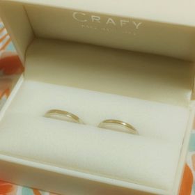 【CRAFY(クラフィ)の口コミ】 手作りですが、しっかりとしたプラチナ製の指輪。
素人が作りますが、担当…