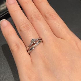 【エクセルコダイヤモンド(EXELCO DIAMOND)の口コミ】 複数のブランドを検討した中でエレガントなブランドのイメージと、つけ心…