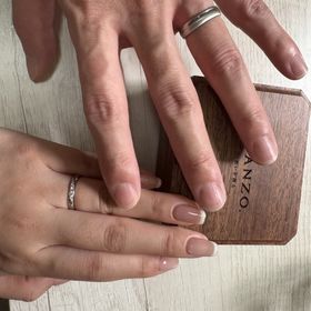 【TANZO.(鍛造指輪)の口コミ】 知り合いの勧めでアフターサービスが充実している点、デザインの幅広さが…