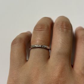 【エクセルコダイヤモンド(EXELCO DIAMOND)の口コミ】 事前に写真を見ていて、少し値段が高めだったため試着だけ、、のつもりで…