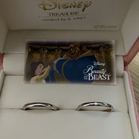 【ケイウノ ブライダル(K.UNO BRIDAL)の口コミ】 ディズニーが好きな人は、色んなキャラクターをイメージした指輪があるの…