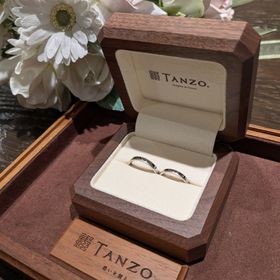 【TANZO.(鍛造指輪)の口コミ】 時間をかけて、自分たちで納得いくデザインにすることができました！中に…