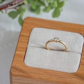 【Cayof(カヨフ)の口コミ】 祖母から譲り受けた婚約指輪をリメイクして自分の婚約指輪を作っていただ…