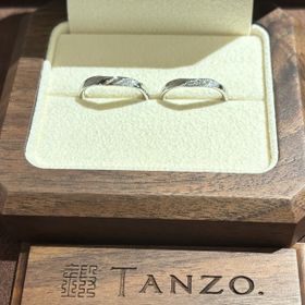 【TANZO.(鍛造指輪)の口コミ】 指輪のデザインはとことんまでこだわることができました。お値段は2人で約…