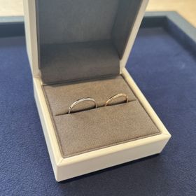 【One&Only(ワンアンドオンリー)の口コミ】  シンプルだけど輝きもあって着け心地も良く、可愛さもありつつおしゃれだ…