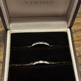 【アイプリモ(I-PRIMO)の口コミ】 シンプルで着け心地の良いオリジンビリーフを選びました。シンプルな指輪…