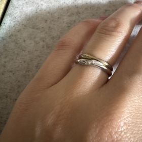 【TOWA(永遠)の口コミ】 シンプルなデザインですが
指輪についてるダイヤもすごく輝いていて
彼も…